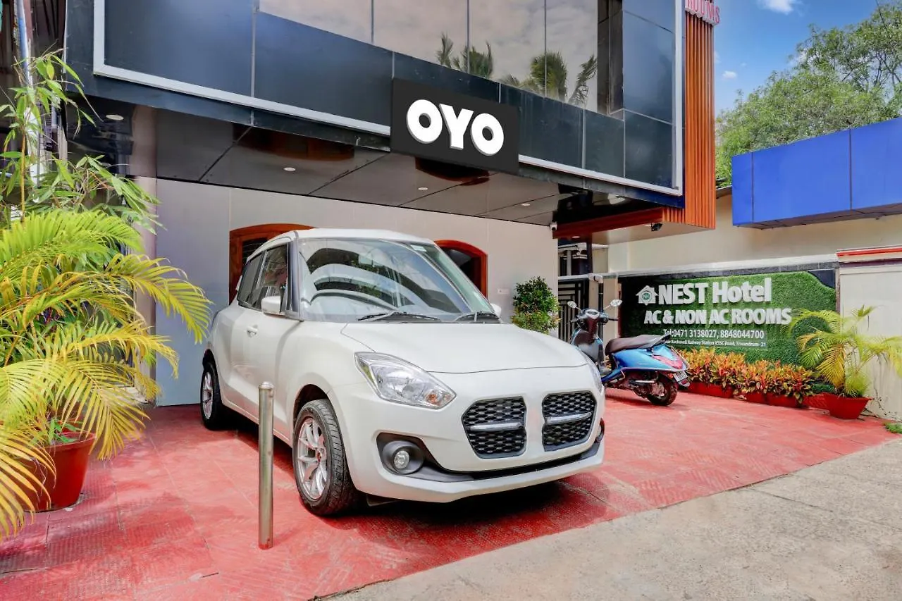 Ξενοδοχείο Collection O Nest Hotel. Rooms ,Restaurant. Thiruvananthapuram